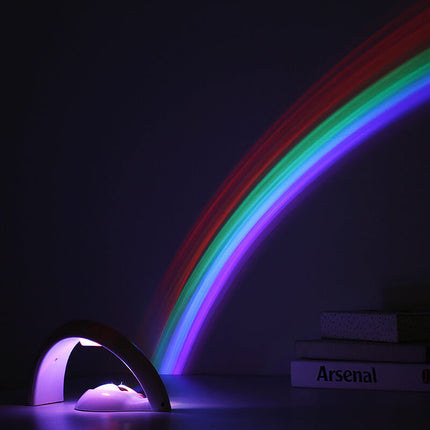 Luce notturna proiettore di arcobaleno