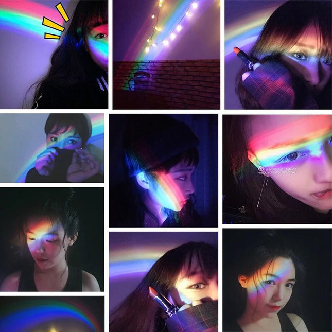 Luce notturna proiettore di arcobaleno