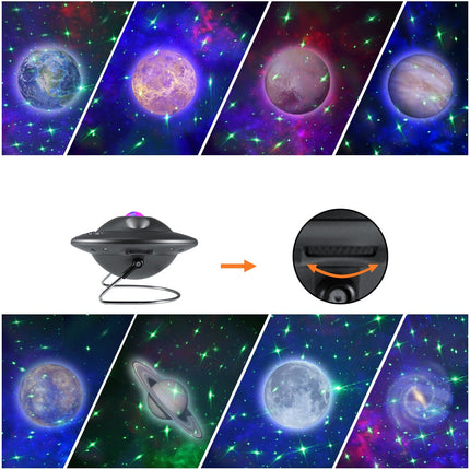 Luce proiettore cielo stellato colorato