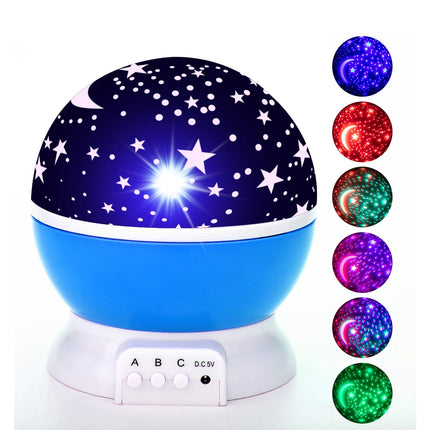 Proiettore stelle rotante lampada notturna LED