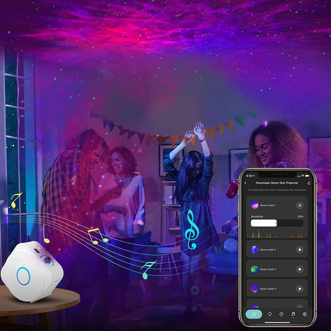Proiettore stelle smart bianco compatibile Alexa