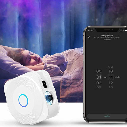 Proiettore stelle smart bianco compatibile Alexa