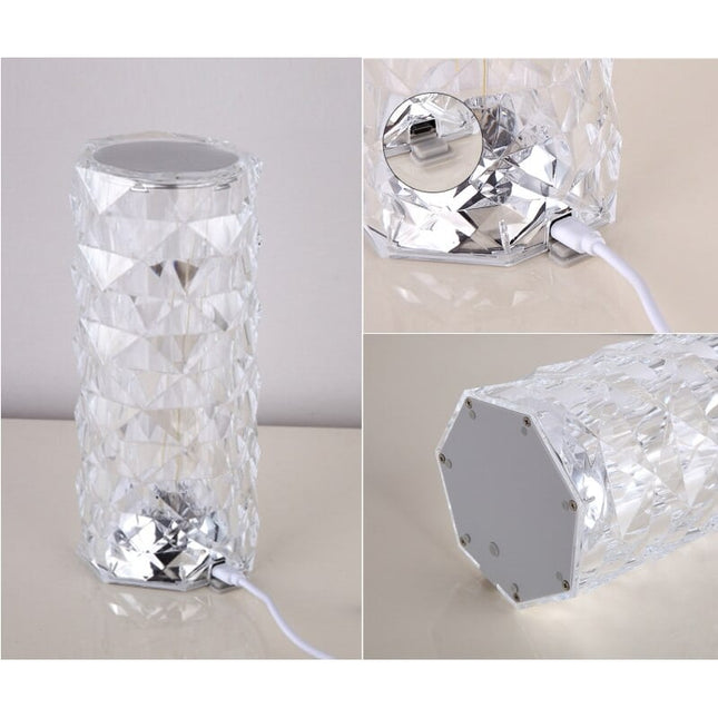 Lampada di cristallo touch RGB USB