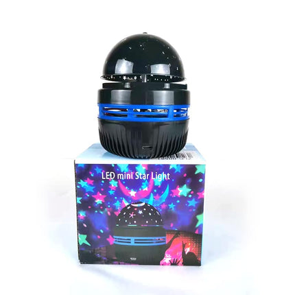 Mini proiettore LED cielo stellato rotante