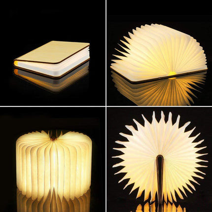 Lampada a libro LED ricaricabile USB