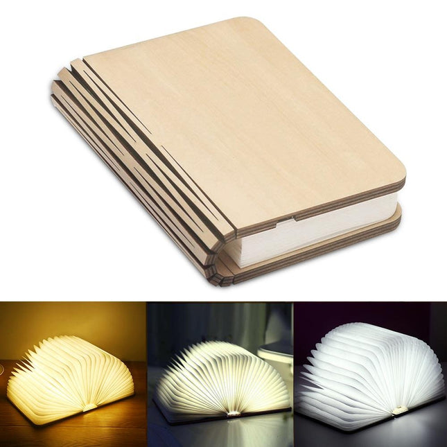 Lampada a libro LED ricaricabile USB