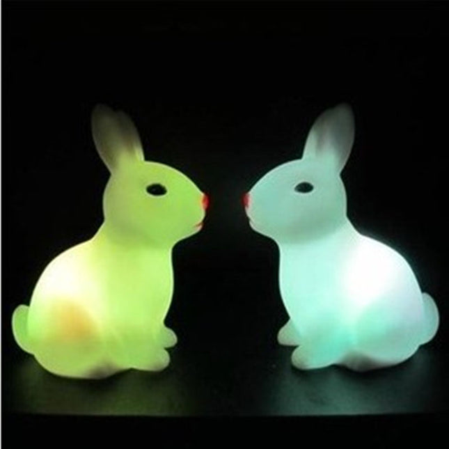 Luce notturna coniglio LED cambia colore