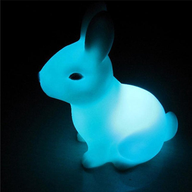 Luce notturna coniglio LED cambia colore