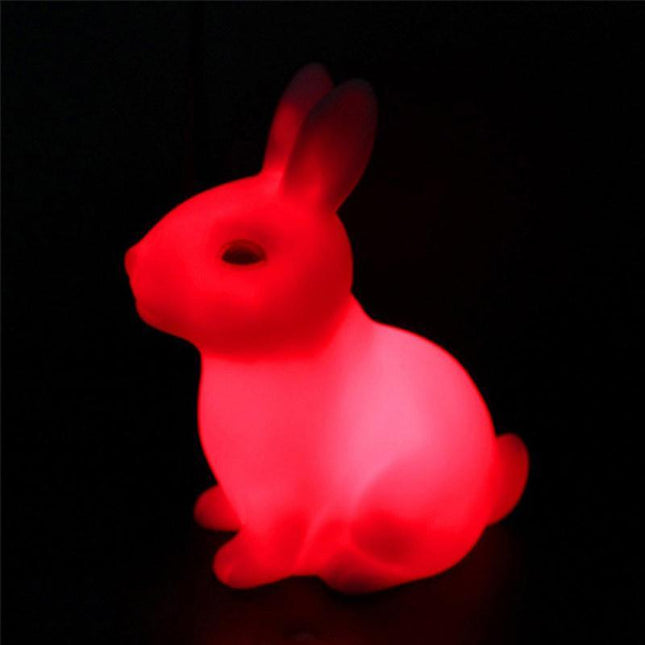 Luce notturna coniglio LED cambia colore